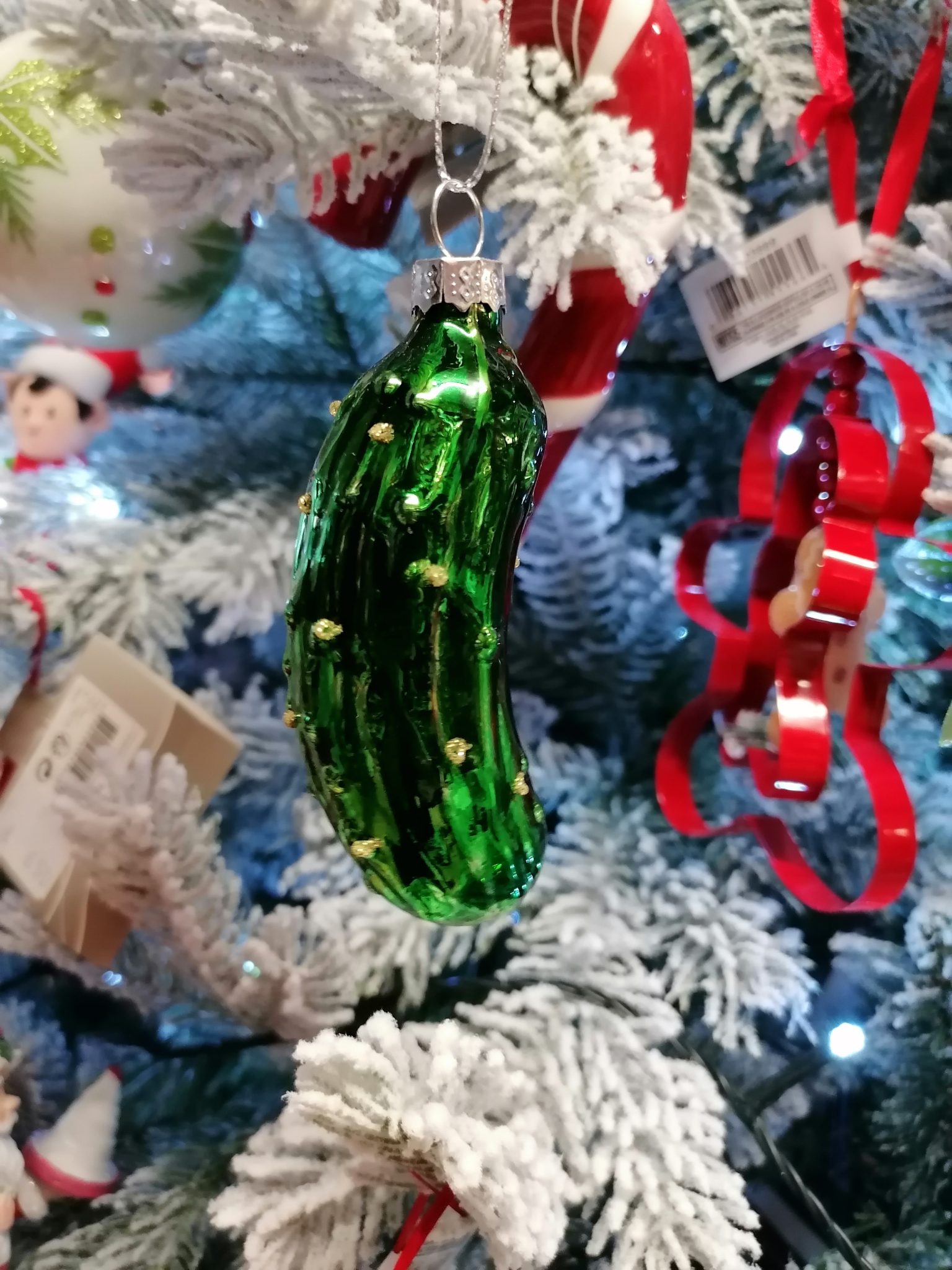 Cornichon De Noel En Verre La Maison Du P re No l